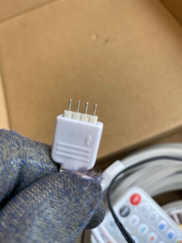 Photo 1 of ***READ CLERK NOTES*** Galgreen 16.4ft WiFi RGB Rope Lights with Music Sync, Waterproof Flexible Dimmable Smart LED Strip Lights for Bedroom with Remote and Adapter, Compatible with Alexa, Indoor Outdoor Decor