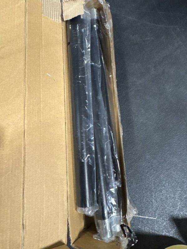 Photo 1 of ***MISSING PIECES*** ***READ CLERK NOTES*** SUNALLY Shower Curtain Rod, Adjustable 32-89 Inch Spring Tension Shower Rods Stainless Steel Telescoping Curtain Rod for Bathroom, No Drilling, No Slip, No Rust, Black