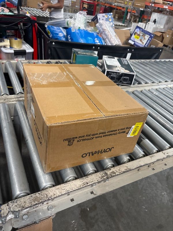 Photo 1 of **MISSING A TREE** Set of 2 24.5 Inch Pre-lit Outdoor Christmas Tree with Remote, Timer, Multi-Color Lights, Battery Operated Lighted Frosted Christmas Pathway Urn Filler, Christmas Porch Decorations for Home & Yard