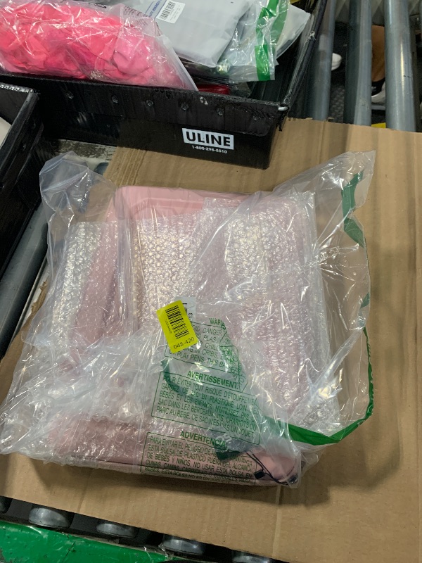 Photo 1 of ******The closure is broken.******  DOMISO 13.3 inch Laptop Sleeve with Handle Shockproof Computer Bag Waterproof EVA Protective Carrying Case for 13-13.3 inch Notebooks/13 MacBook Air/MacBook Pro Retina/Dell XPS 13/HP, Pink