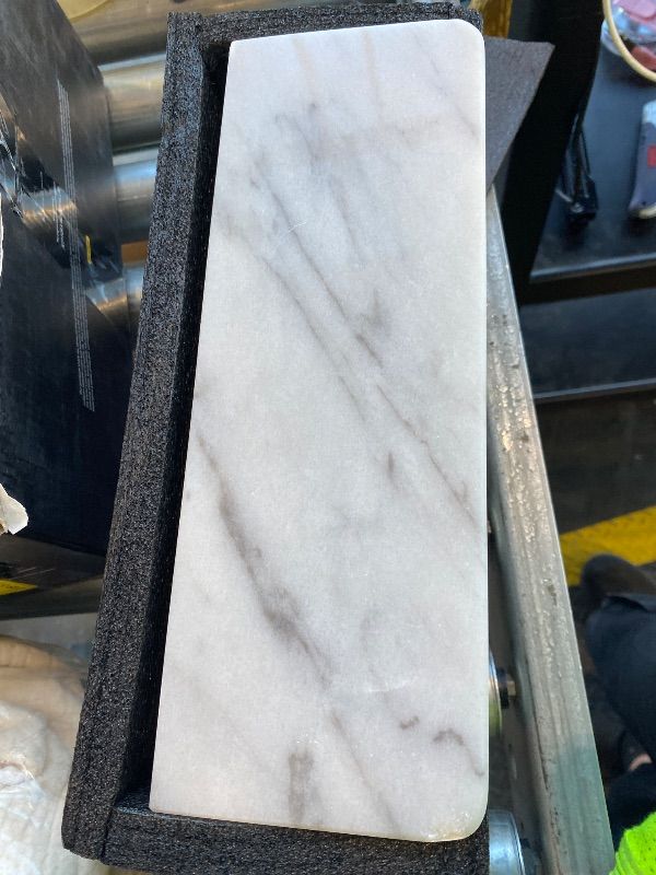 Photo 1 of ***MINOR DAMAGE*** Gypie Toilet Paper Holder with Shelf, New Upgrade Double Toilet Paper Holder with Storage, Marble Roll Toilet Paper Wall Mount for Bathroom Washroom(Black)