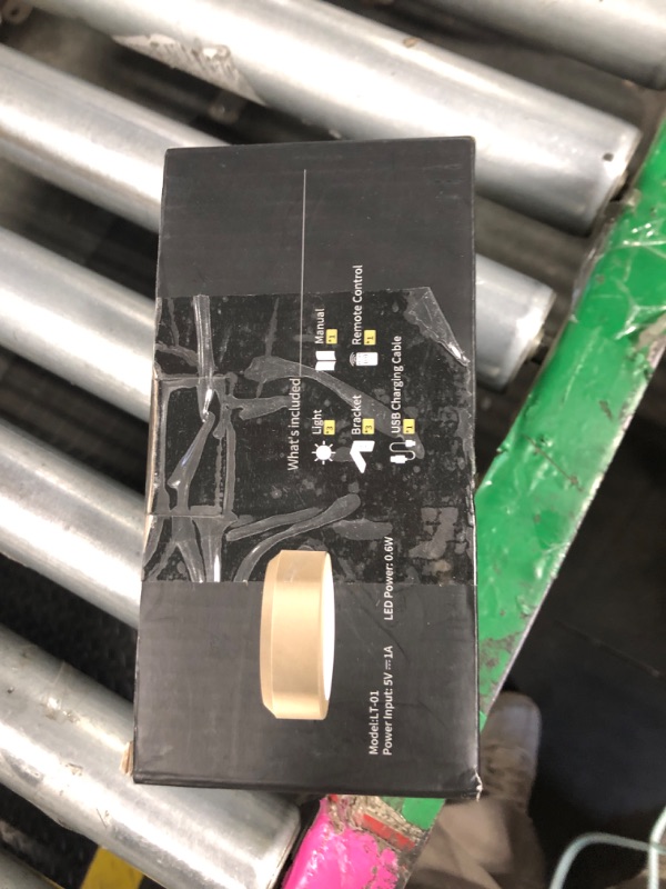 Photo 1 of ***MISSING PIECE*** EZVALO Picture Lights for Wall, 2000mAh Rechargeable Battery Magnetic Poster Lights with 3 Color Temps & 12 RGB, Remote Dimmable Timer Painting Light, Wall Decor Light for Art Display, Frame (3 Pack)