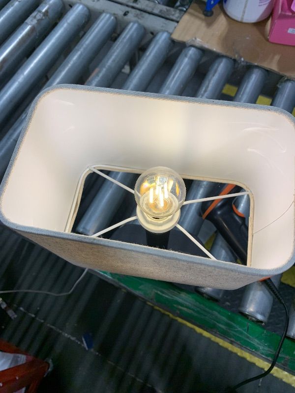 Photo 1 of **MINOR DAMAGE**
SAIWEYA 12.6" Cordless Touch Table Lamp, 5200mAh Rechargeable Desk Lamp, Stepless Dimming Modern Bedside Lamps with 3000K Warm Light LED Bulb, Nightstand Lamps for Study, Bedroom, Living Room, Office ***The connector is missing, but it wo