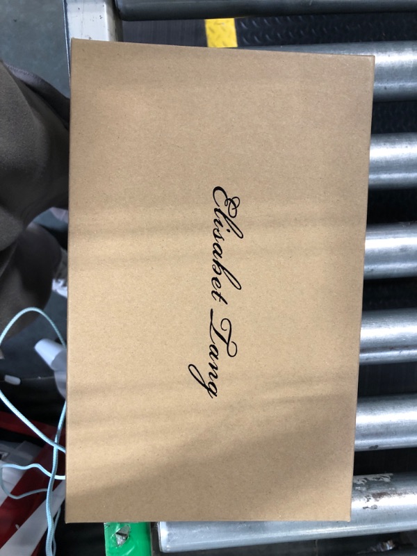 Photo 1 of ****DIRTY****Elisabet Tang 3.14 in Trendy Slingback Stiletto Pumps for Women - Sexy Slip on Pointed Closed Toe mid High Heels Daily Party Office Wine Red Patent 8.5