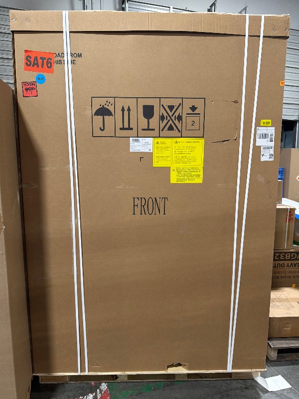 Photo 1 of *****FABRIC SEALED*** 54"W 2 Door Commercial Refrigerator Stainless Steel Fan Cooling 49 Cu.ft Refrigerator for Restaurant, Bar, Shop Upright 33?~41?, Stainless Steel Reach-in, ETL and DOE Approved