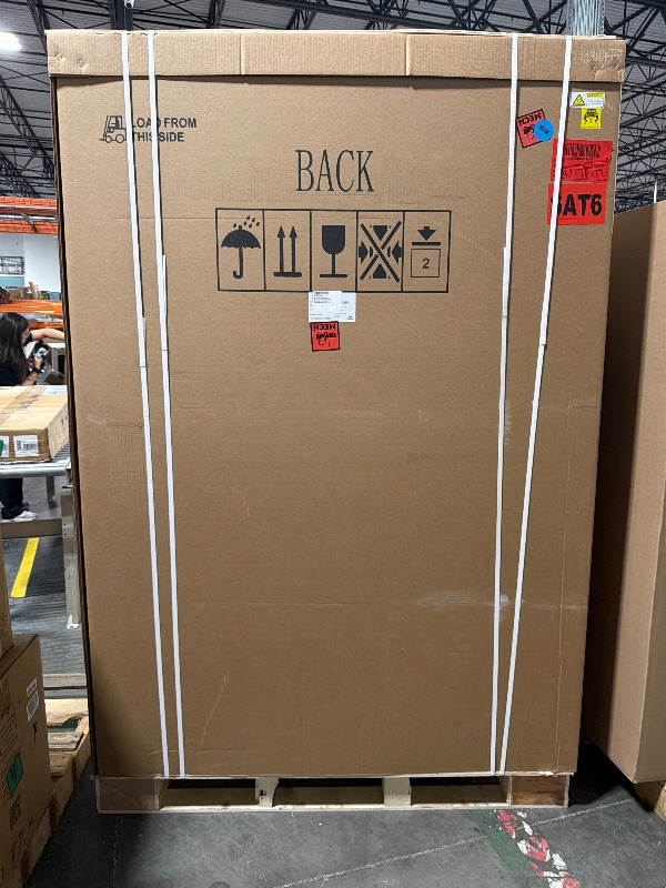 Photo 1 of *****FABRIC SEALED*** 54"W 2 Door Commercial Refrigerator Stainless Steel Fan Cooling 49 Cu.ft Refrigerator for Restaurant, Bar, Shop Upright 33?~41?, Stainless Steel Reach-in, ETL and DOE Approved