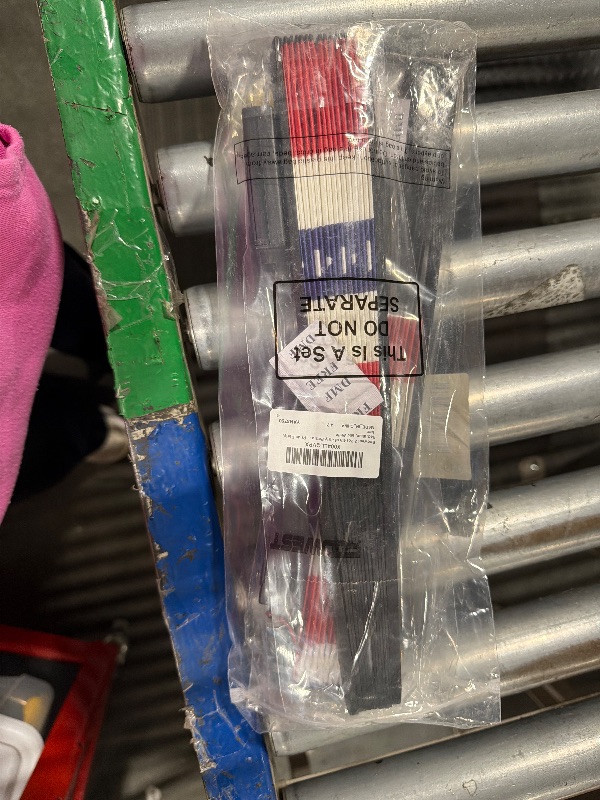 Photo 1 of ****REFRENCER PICTURE***** Roowest 2 Pcs 4th of July Patriotic Light up American Flag Fan Handheld LED Fabric Glowing Chinese Folding Fan for Independence Day Parade Pride Party, Red Blue and White