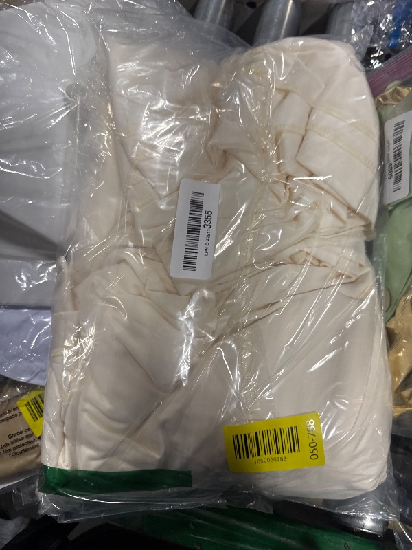 Photo 1 of 10x10ft Wrinkle Free Ivory Backdrop Curtain for Parties Soft Fabric Drapes Wedding Ivory Curtain Backdrop for Birthday Party Decorations Background for Photography 5x10ft,2 Panels