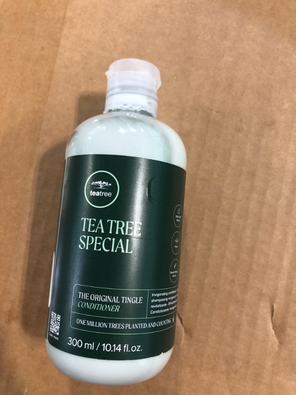 Photo 1 of ***used***Tea Tree Special Conditioner, Detangles, Smooths + Softens, For All Hair Types, 10.14 fl. oz.