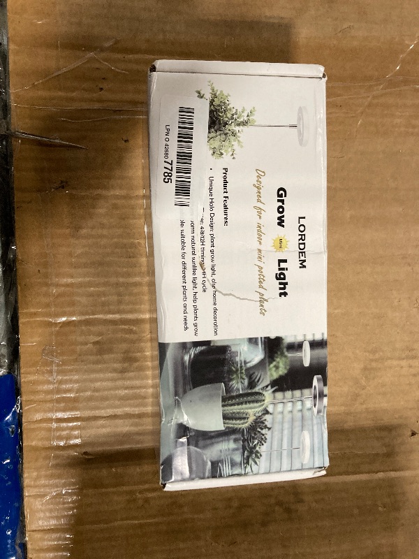 Photo 1 of *Untested*
LORDEM Grow Light, Full Spectrum LED Plant Light for Indoor Plants, Height Adjustable Growing Lamp with Auto On/Off Timer 4/8/12H, 4 Dimmable Brightness, Ideal Small Pack of 3, Warm White