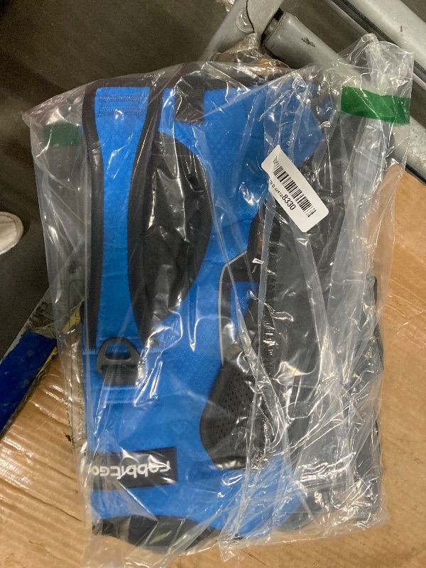 Photo 1 of ****DOG HAIR****rabbitgoo Escape Proof Dog Harness, Soft Padded Full Body Pet Harness, Reflective Adjustable No Pull Vest with Lift Handle and Leash Clip for Large Dogs Walking Hiking Training, XL, Blue