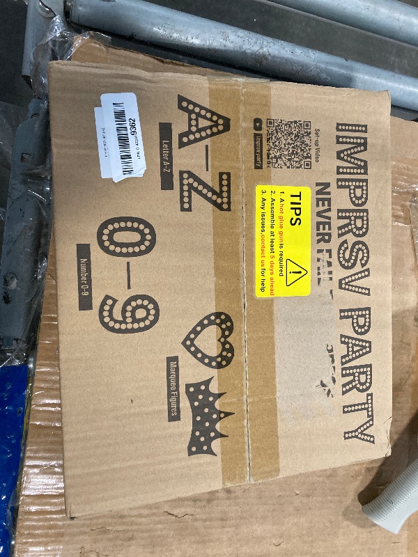 Photo 1 of ****DIY KIT*** Marquee Letters 3 Feet Tall, Cool White Light Up Letters I, Large Marquee Letter for Birthday Anniversary Graduation Party Decoration, Giant Letters for Events?DIY Kits?