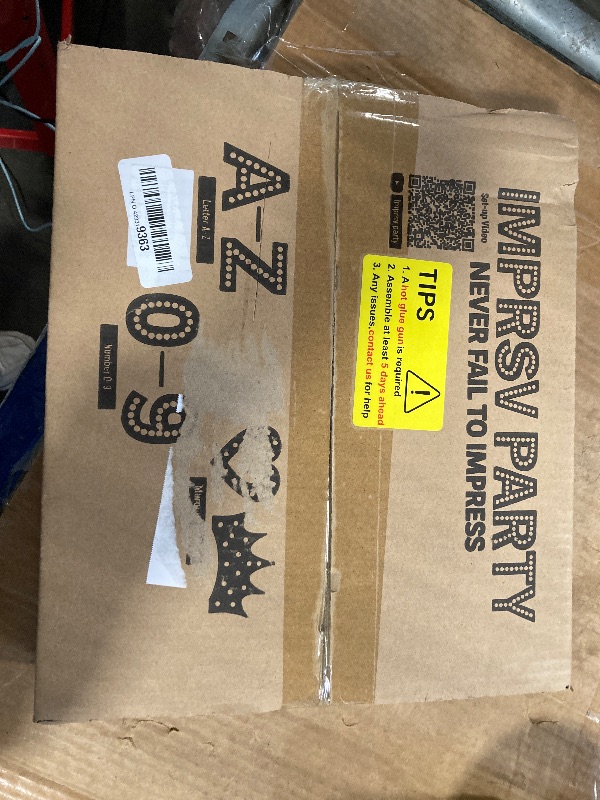 Photo 1 of ****DIY KIT**** Marquee Letter X 3 Feet Tall, Cool White Light Up for Birthday, Anniversary, Graduation Party Decoration, Christmas XMas (DIY Kits)