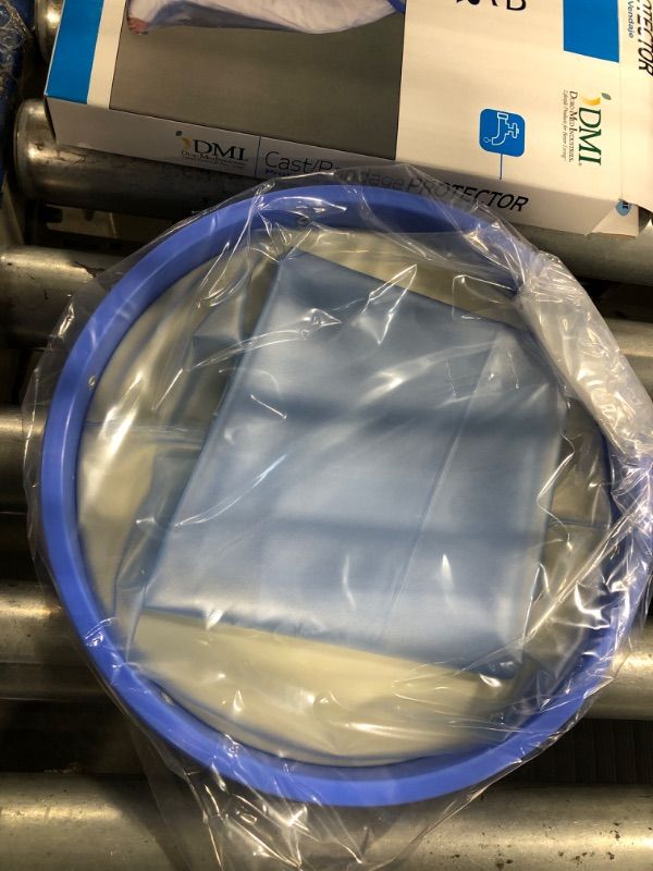 Photo 1 of ***17 PCS**DMI Waterproof Cast Cover, Wound Barrier & Bandage Protector, Reusable with a Watertight Seal for Showers, Baths and Pools, Fits Adult Large Leg up to 42 Inches in Length, Long Leg