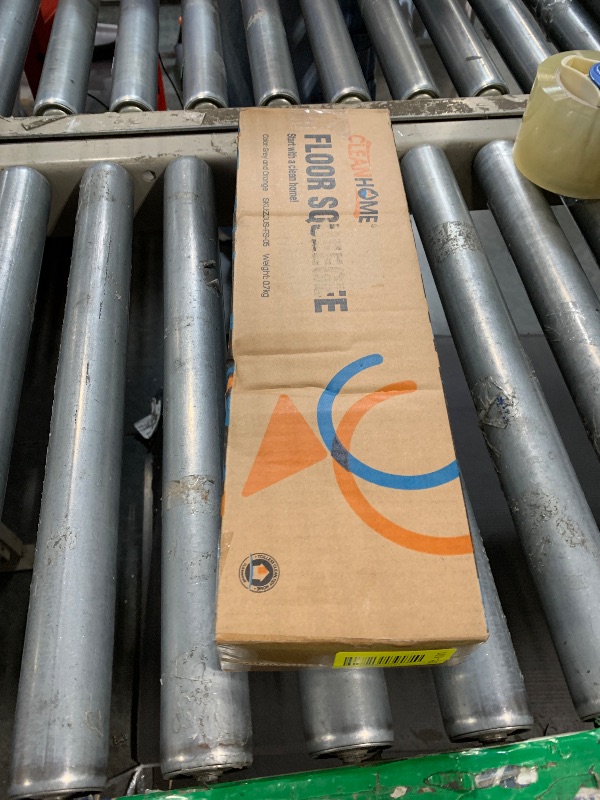 Photo 1 of *MISSING PARTS UNKNOWN*
CLEANHOME Rubber Floor Squeegee for Concrete Floor, Tile Floor, Metal Aluminium Heavy Duty Garage Shower Floor Squeegee Broom for Removing Water, Commercial Scrubber Mop with Extendable Long Handle