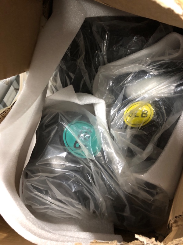 Photo 1 of ?Signature Fitness ?Wide Grip 4-Piece Kettlebell Exercise Fitness Weight Set, Include 5 lbs, 10 lbs?, ?15 lbs? and 20 lbs, Black