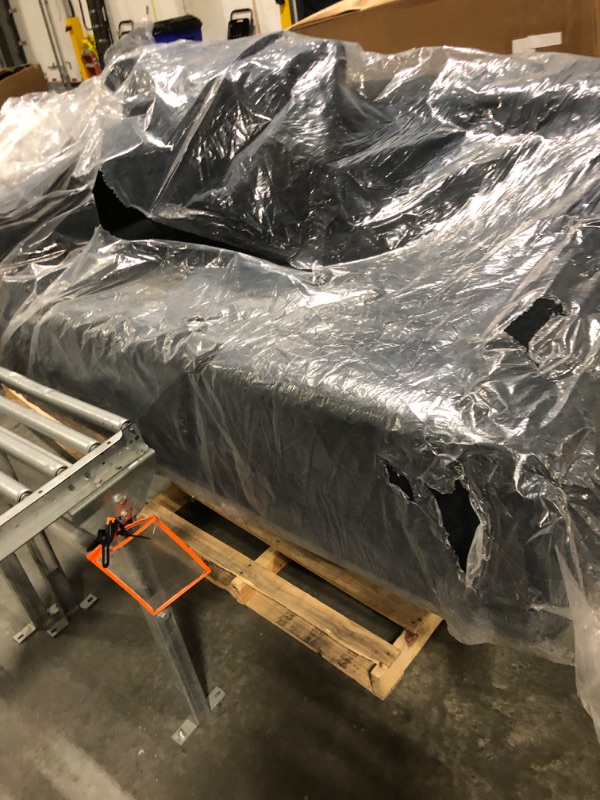 Photo 1 of ********PARTIAL SET **********Vamcheer Modular Sectional Sofa with Chaise, Modern L Shaped Cloud Boneless Couch with Deep Seat, Sectional Couches for Living Room, Bedroom, Office, No Assembly Required, Black