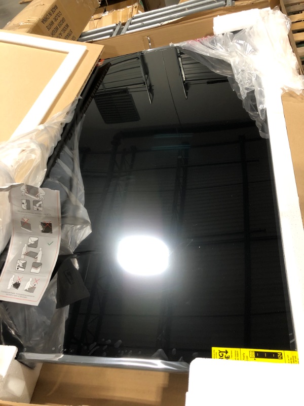 Photo 1 of ************Power on - not tested**************TCL 55-Inch Class Q65 QLED 4K Smart TV with Fire TV (55Q651F, 2024 Model), Dolby Vision, HDR PRO+, Dolby Atmos, Alexa Built-in with Voice Remote, Apple AirPlay 2 Compatibility, Streaming Television **********