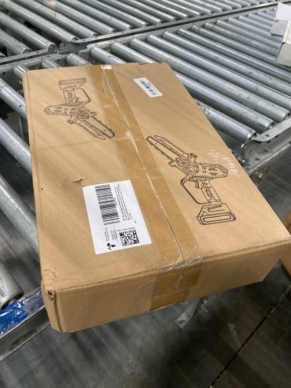 Photo 1 of ***MISSING PARTS*** Mini Chainsaw for Milwaukee M18 Battery, Auto-Oiler, 8-Inch and 6-Inch 2-IN-1 Brushless Cordless Pruning Chainsaw, Battery Powered Mini Chainsaw for Wood Cutting, Tree Trimming (only tool)