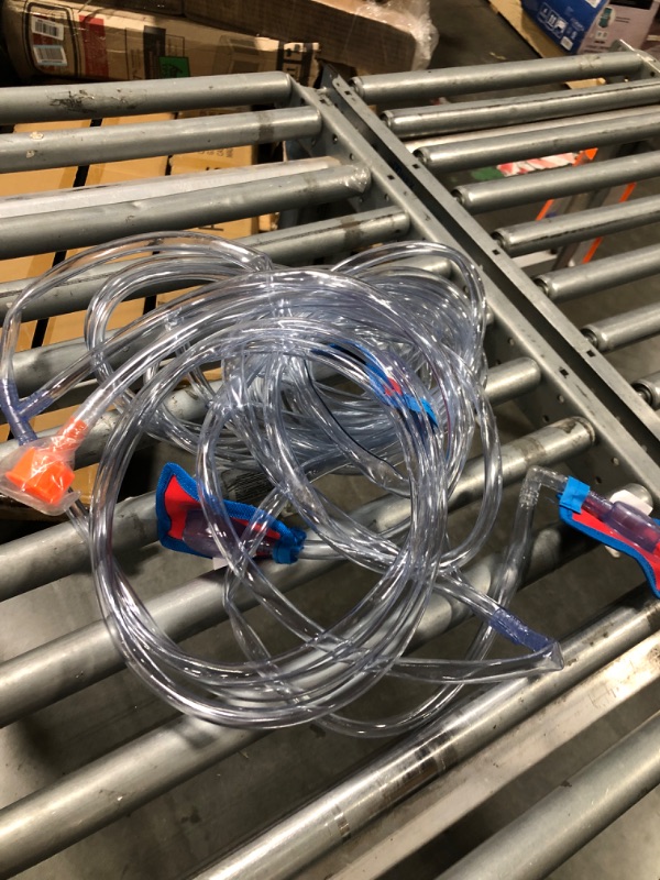 Photo 1 of *****TURNS ON PERFECTLY****** WELLFUNTIME Inflatable Jumping Castle with Large Climbing Wall, 267 x 138 x 118 Inch Bounce House with Air Blower, Dual Target and Basketball Rock