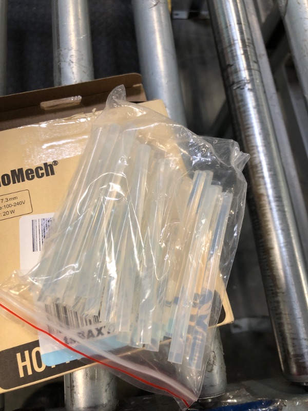 Photo 1 of ******IT TURNS ON PERFECTLY/ HEATS UP QUICKLY****** ROMECH 20W Mini Hot Glue Gun with 30 Glue Sticks Set, Fast Preheating Hot Glue Gun Kit Heavy Duty Gluegun for Craft, DIY, Repairs (Cyan)