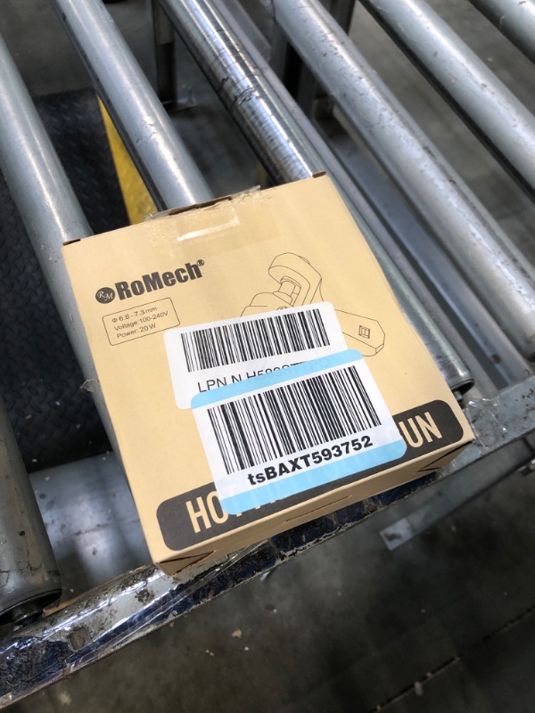 Photo 1 of ******IT TURNS ON PERFECTLY/ HEATS UP QUICKLY****** ROMECH 20W Mini Hot Glue Gun with 30 Glue Sticks Set, Fast Preheating Hot Glue Gun Kit Heavy Duty Gluegun for Craft, DIY, Repairs (Cyan)