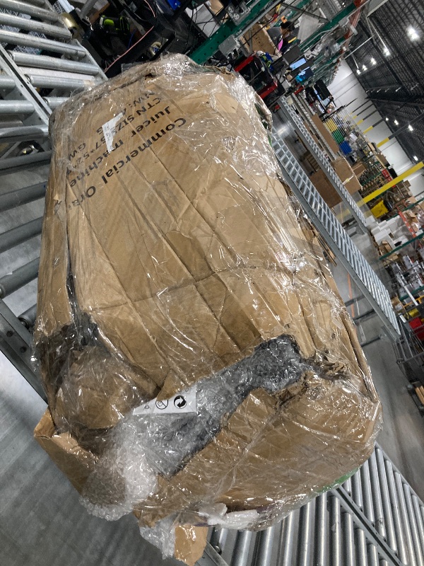 Photo 1 of *****It won't turn on***** Garvee Commercial Juicer Machine, 110V Automatic Feeding Juice Extractor, 120W Orange Squeezer for 20-30 per Minute, with Pull-Out Filter Box SUS 304 Tank PP Cover and Two Peel Collecting Buckets