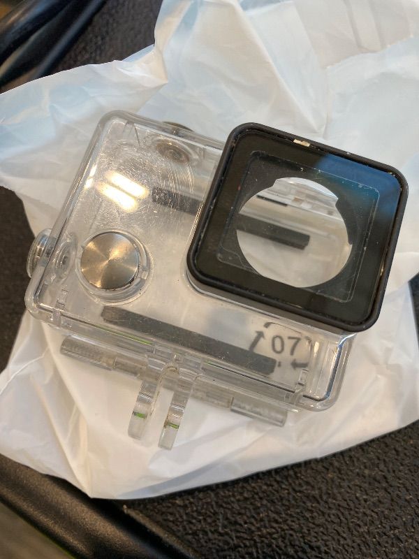 Photo 1 of *MINOR DAMAGE - USED*
Waterproof Housing Case for GoPro Hero 4 3 Plus, Protective Underwater Dive Shell with Bracket for Go Pro Hero4 3+ Action Camera Accessories Kit