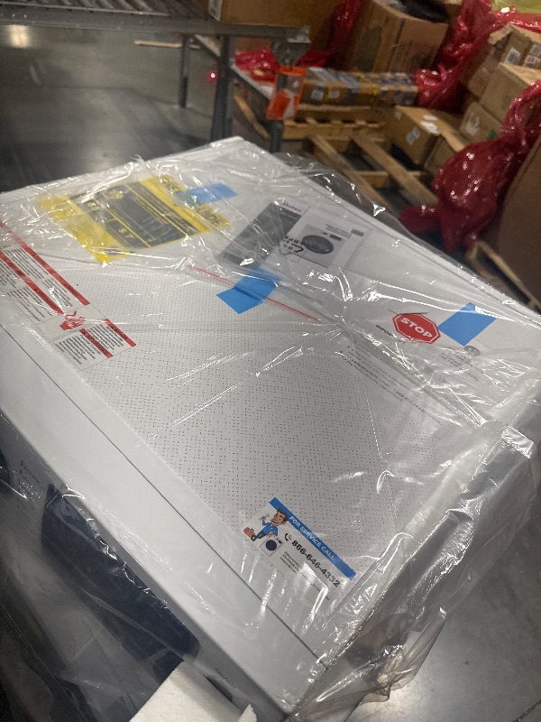 Photo 1 of *****BRAND NEW ITEM***** Midea MLH25N7BWW Compact Front-Load Machine, 24" Energy & Space-Saving Washer, Steam Care and Cold Wash Stackable Laundry, for Family Daily use, 2.5 Cu.ft, White