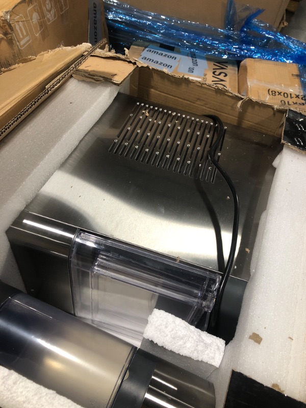 View 2 of ***** *********TURNS ON PERFECTLY******* GE Profile Opal 2.0 XL with 1 Gallon Tank, Chewable Crunchable Countertop Nugget Ice Maker, Scoop included, 38 lbs in 24 hours, Pellet Ice Machine with WiFi & Smart Connected, Stainless Steel