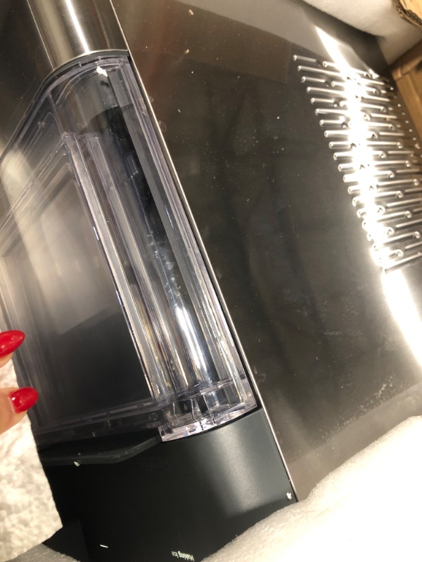View 5 of ***** *********TURNS ON PERFECTLY******* GE Profile Opal 2.0 XL with 1 Gallon Tank, Chewable Crunchable Countertop Nugget Ice Maker, Scoop included, 38 lbs in 24 hours, Pellet Ice Machine with WiFi & Smart Connected, Stainless Steel
