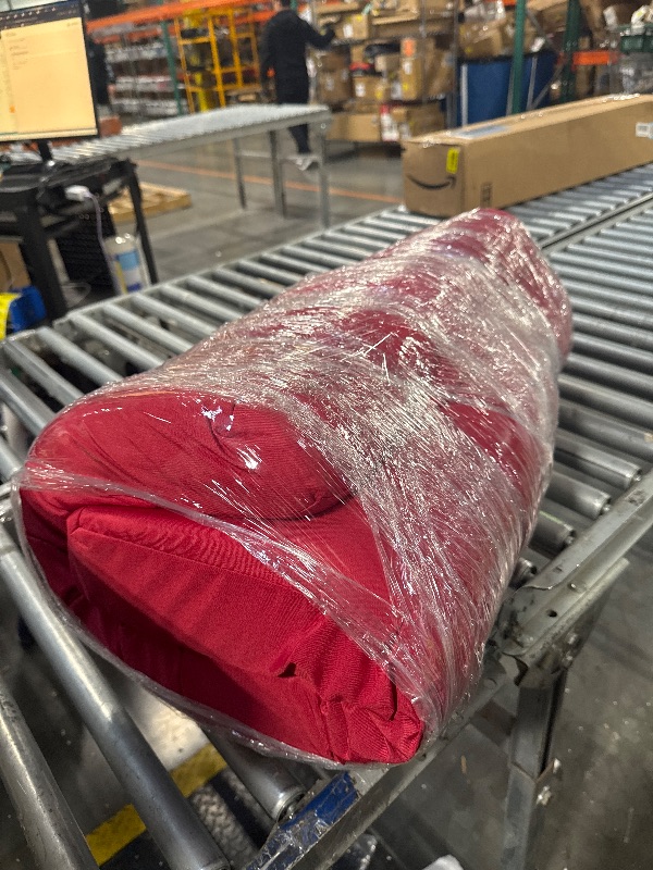 Photo 1 of *****SIMILAR****** Comcaver Outdoor Bench Cushions 42 x 18 Inch Thick Waterproof Porch Swing Cushions with Tie Patio Furniture Chair Cushion Bench Pad 5 Year Color Fastness Backyard Seat Pads Burgundy