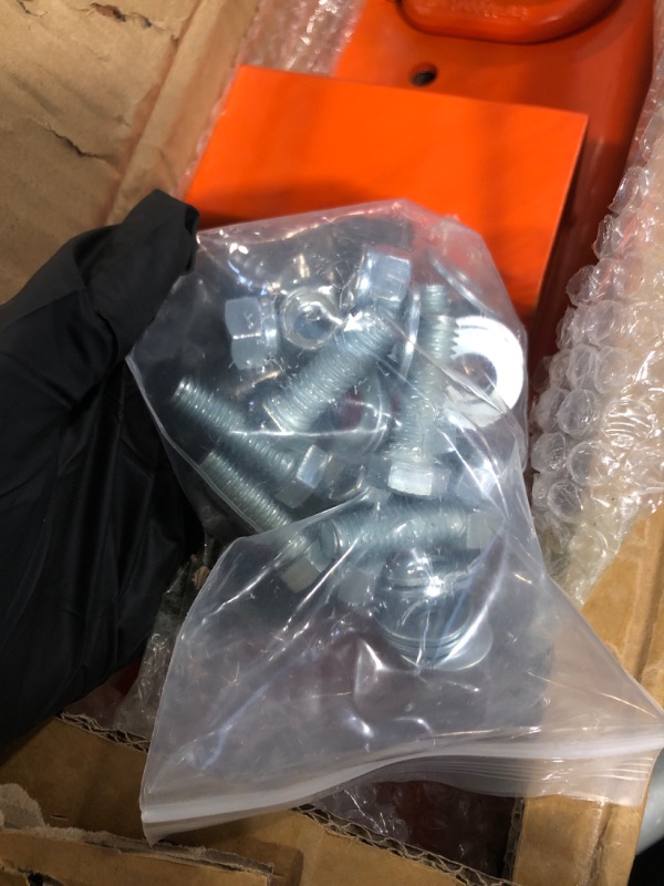 Photo 1 of ** MISSING INSTRUCTIONS**
JY PERFORMANCE Tractor Grab Hooks Compact Tractor Bucket Hooks Bolt On Compatible with Kubota Tractor, Orange