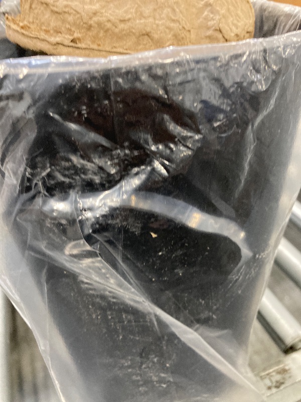 Photo 1 of ***BIG CRACK ON SIDE***Amazon Basics 8-Sheet Cross Cut Paper Shredder and Credit Card Shredder - Black