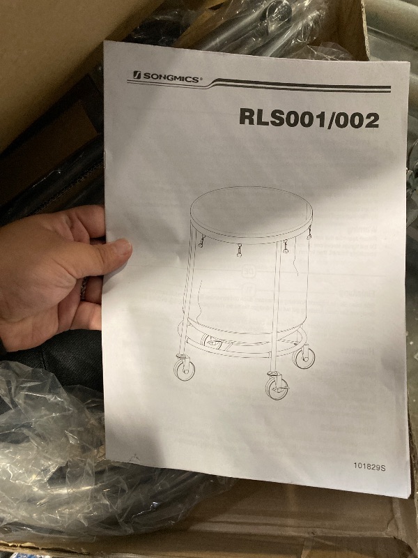 Photo 1 of ***NOT CREAM  ITS BLACK*****Laundry Basket with Wheels, 170L Rolling Laundry Hamper with Removable Bag and Steel Frame, Round Laundry Cart with 4 Casters and 2 Brakes, Ideal for Bedroom, Bathroom, Laundry Room, Cream