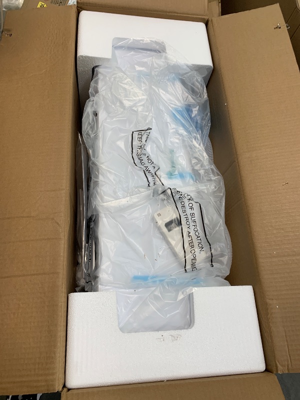 Photo 1 of ***UNTESTED/UNCOMPATIBLE CORD***
YITAHOME 22 SEER2 18K BTU 2 Zone Mini Split AC/Heating System, 9000 9000 BTU Dual Zone Mini Split Air Conditioner, Wifi Enabled 208-230V Ductless AC Cool Up to 800 Sq. Ft, Compatible with Alexa