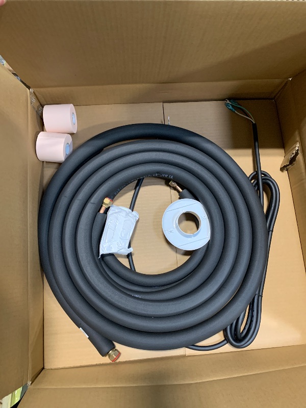 Photo 1 of ***UNTESTED/UNCOMPATIBLE CORD***
YITAHOME 22 SEER2 18K BTU 2 Zone Mini Split AC/Heating System, 9000 9000 BTU Dual Zone Mini Split Air Conditioner, Wifi Enabled 208-230V Ductless AC Cool Up to 800 Sq. Ft, Compatible with Alexa