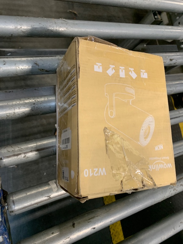 Photo 1 of [Built-in Apps & 2025 Upgraded] Mini Projector with WiFi 6 and Bluetooth 5.4 Support 4K 1080P Auto Keystone 180° Rotatable Projector Portable Compatibile with HDMI/TV Stick/Memory Stick/Laptop, White