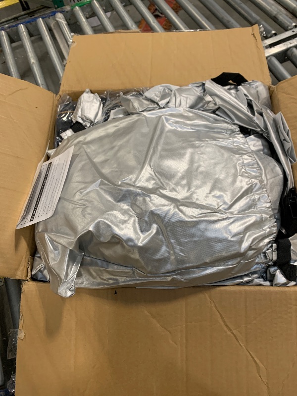 Photo 1 of ***SIMILAR ITEM***
RV Cover Vigorvan Upgrad 7 Layers Top Camper Cover Windproof Travel Trailer Cover for 27-30FT RV, Toy Hauler Cover with Tongue Jack Cover, Extra Windproof Ropes, Gutter Covers