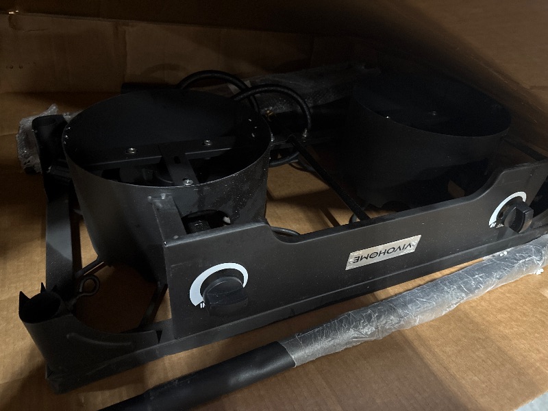 Photo 1 of *** SIMILAR IMAGE UNKNOWN SIZE OR MODEL  VERY USED***ROVSUN 2/3 Burner Outdoor Propane Gas Stove High Pressure Stand Cooker for Backyard Cooking Camping Home Brewing Canning Turkey Frying, 20 PSI CSA Listed Regulator