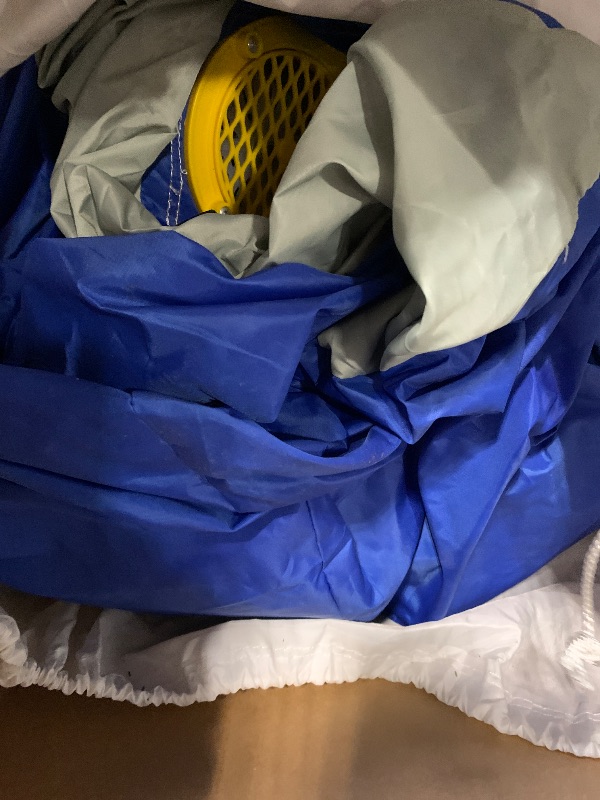 Photo 1 of *** SIMILAR IMAGE UNKNOWN SIZE OR MODEL**GLACER Inflatable Bounce House with Slide, 8X 6.5 x 4.7ft Kids Jumping Castle Including Carrying Bag, Repair Kit, Stakes for Indoors and Outdoors, Inflatable Playhouse for Kids