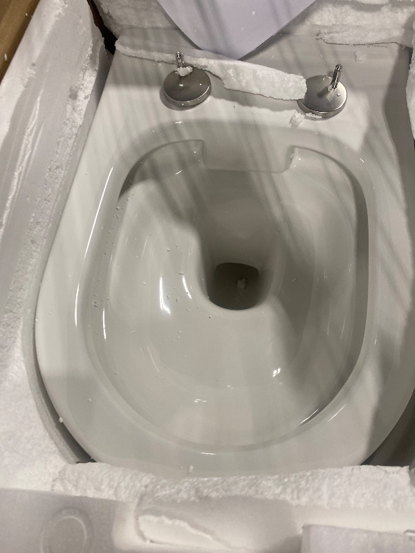 Photo 1 of ***WHITE*** Swiss Madison Well Made Forever SM-WT450MB, Ivy Wall Hung Elongated Toilet Bowl in ***WHITE***