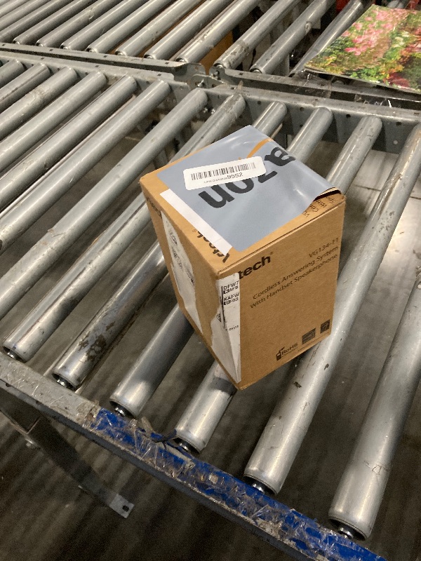 Photo 1 of [New] VTech VG134-11 DECT 6.0 Cordless Home Phone with Bluetooth Connection, Digital Answering Machine, Backlit Display,Full Duplex Speakerphone, Caller ID/Call Waiting,1000 ft Range (Black)