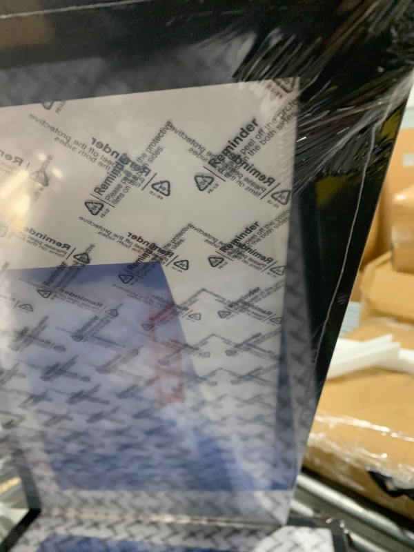 Photo 1 of ** MINOR DAMAGE ON BACK. NOT VIVIABLE FROM THE FRONT ** LUCKYLIFE 24x36 Poster Frame in Black Solid Wood with Plexiglass 2 Pack