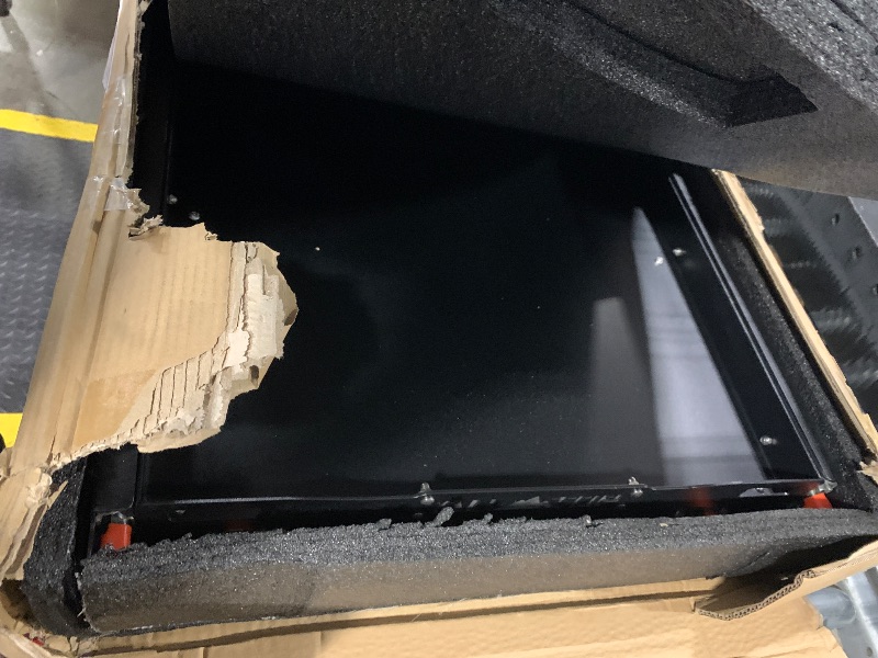 Photo 1 of ALL-TOP Fridge Slide with Chopping Board, Inner 29.3 x 18.7in, Vehicle Refrigerator Slider with 4 Buckle Straps, Max 287 LBS, 3rd Gen