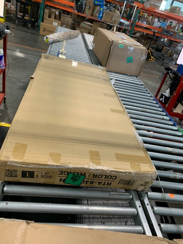 Photo 1 of Techni Mobili Classic Computer Desk with Multiple Drawers, 29.5" x 23.6" x 51.2", Wenge