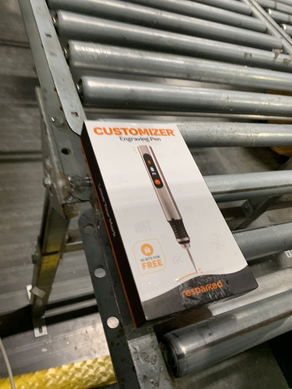 Photo 1 of Resparked Customizer Engraving Pen (Formerly Culiau): Ultimate Cordless Portable Tool for Artists & DIYers - Engrave 50+ Surfaces - Beginner Friendly - Rechargeable - Free 30 Bits & Mastery Guide
