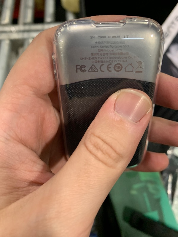 Photo 3 of ORICO 1TB External SSD Up to 2000MB/s, Portable Solid State Drive with 20Gbps USB C&A Cable, Reliable Storage for Type-C Smartphone, Tablets, Laptops, USB 3.2 Gen 2x2- M20
