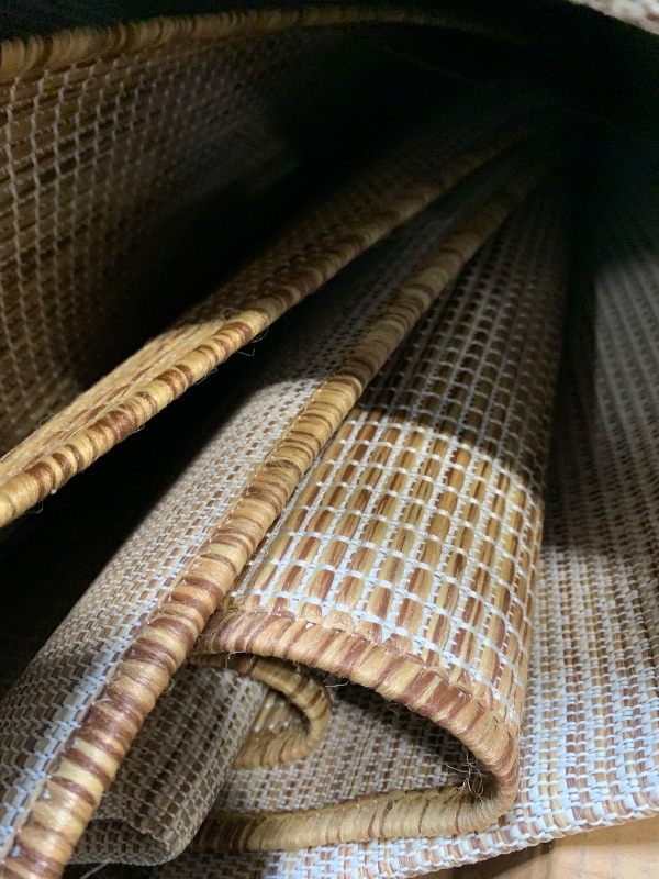 Photo 3 of Woven Rug – Natural, Boho Large Area Rugs for Bedroom, Living Room | Farmhouse Décor Kitchen Floor Rug