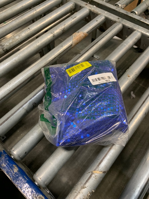 Photo 1 of ***ONLY PANTS****LOLANTA Girls Hip Hop Dance Costumes Shiny Sequin Outfits Hooded Top with Pants for Halloween Cosplay (Royal blue, 8-9 Years)